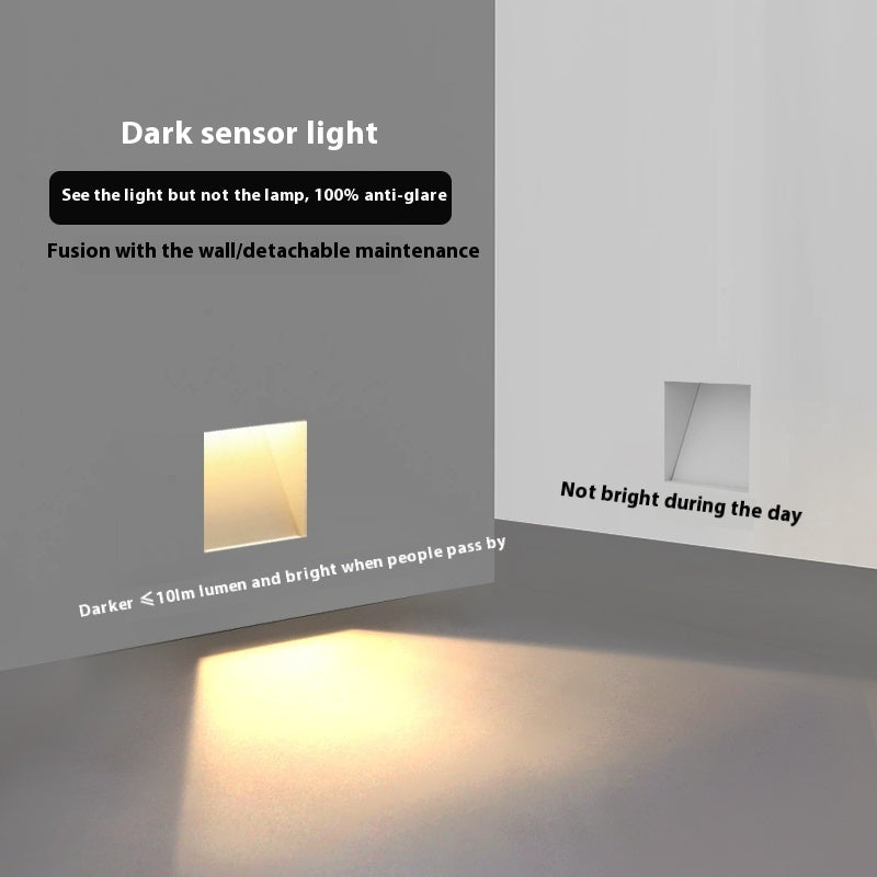 Frameless Embedded Led Induction Floor Lamp